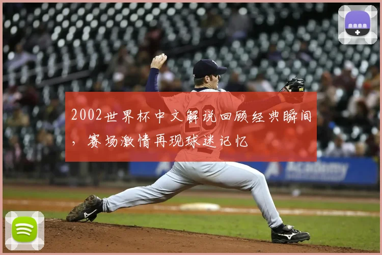 2002世界杯中文解说回顾经典瞬间,赛场激情再现球迷记忆